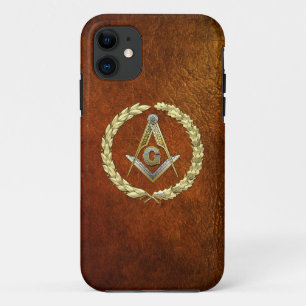 [68] Master Mason, 3. Grad [Gold] iPhone 11 Hülle