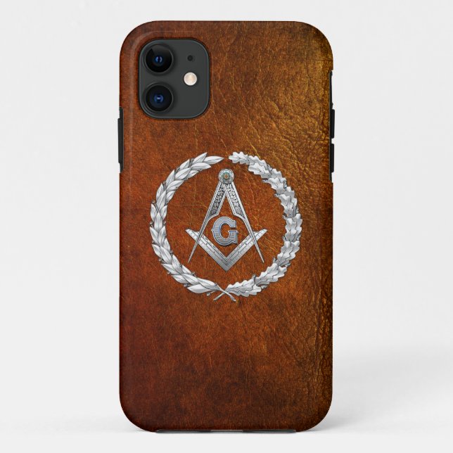 [68] Master Mason, 3. Grad [Silber] Case-Mate iPhone Hülle (Rückseite)