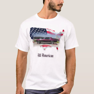 68 Mustang-Coupé ganz amerikanisch T-Shirt