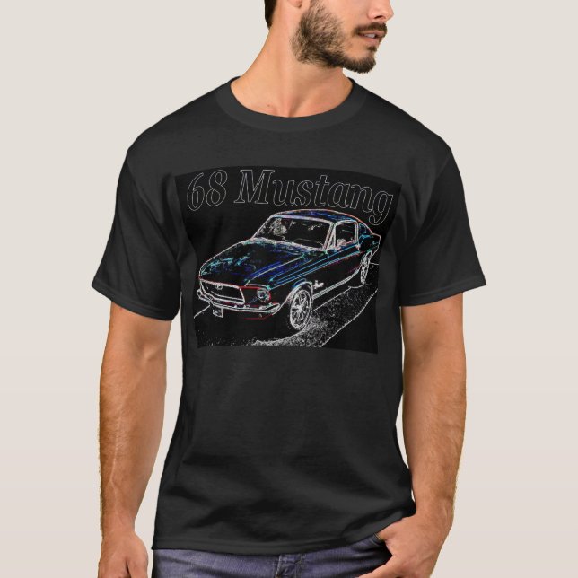 68_mustang_fastback T-Shirt (Vorderseite)