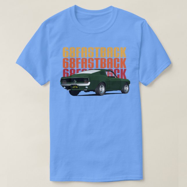 68 Rückwärtsgang T-Shirt (Design vorne)