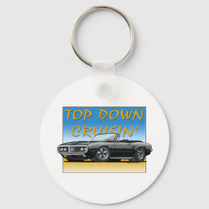 68 Schwarzer Feuervogel Schlüsselanhänger