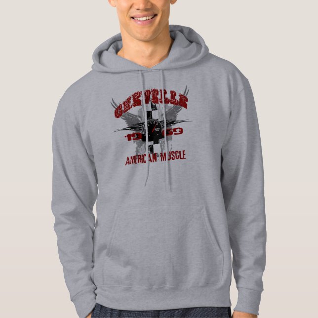 69 Chevelle Gewohnheits-Kapuzenpullis Hoodie (Vorderseite)