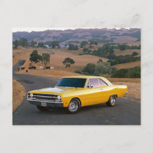 69' Dodge Dart Postkarte