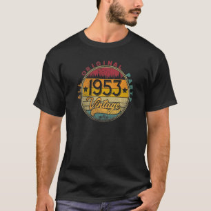 69. Geburtstag Klassiker 1953 Vintage Männer Frau T-Shirt