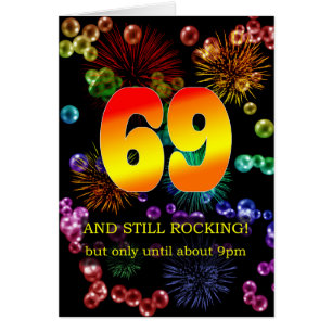 69. Geburtstag noch rocken