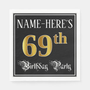 69. Geburtstagsparty - Extravagantes Drehbuch, Imi Serviette