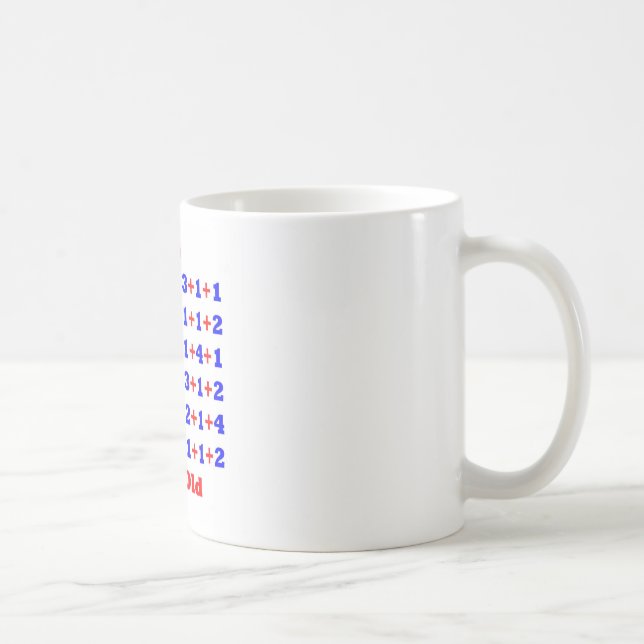 69 Jahre alt! Tasse (Rechts)