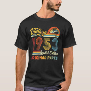 69 Jahre alt Vintag 1953 Fun Vater Vathers 69. Bi T-Shirt