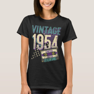 69 Jahre alt Vintage 1954 69. Geburtstag T-Shirt
