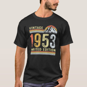 69 Jahre alte Vintage 1953  69. Geburtstag T-Shirt