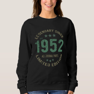 69 Jahre alter Tag Legend 69. Geburtstag Sweatshirt