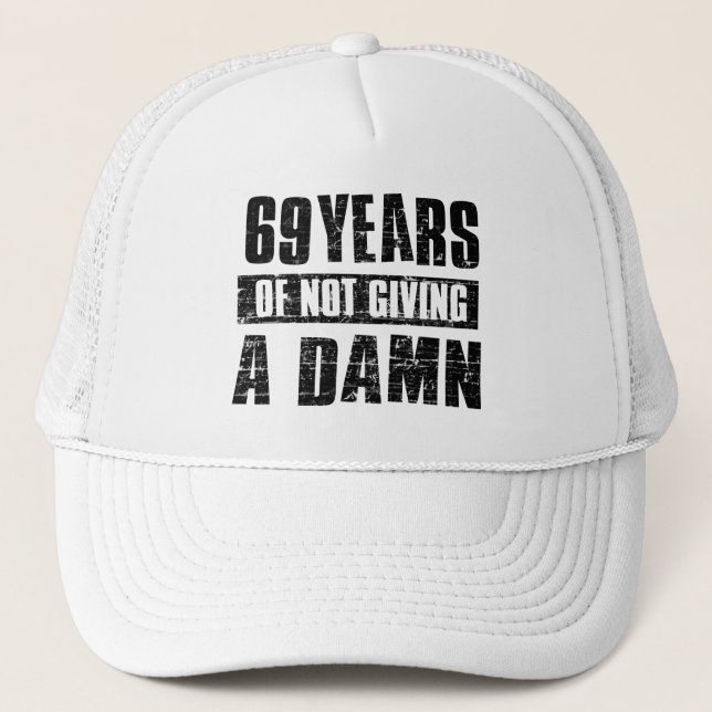 69 Jahre Truckerkappe (Vorderseite)