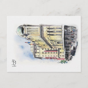69: Queen Victoria Gebäude Postkarte