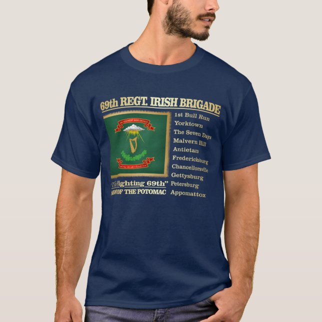 69. Regiment, Irish Brigade (BH) T-Shirt (Vorderseite)
