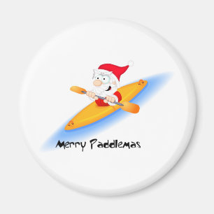 69_santa_paddler magnet
