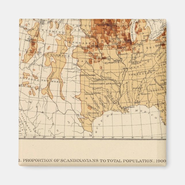 69 Skandinavier 1900 Magnet (Vorne)