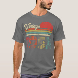 69 Year Old Birthday Vintage 1953 69th Birthday  T-Shirt