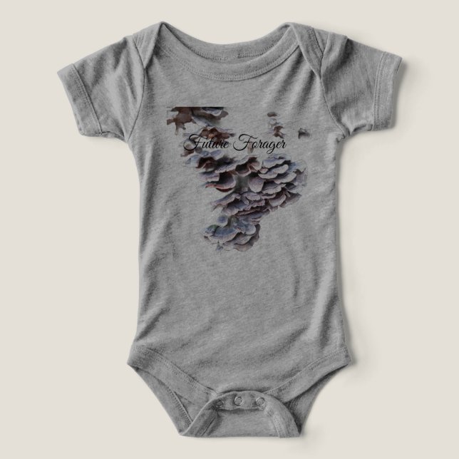 6-12 Monate Future Forager Baby-Outfit (Design Vorderseite)
