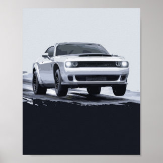 6.2L LAUNCH KONTROLLE HELLCAT DRAG RADIAL REDEYE e Poster