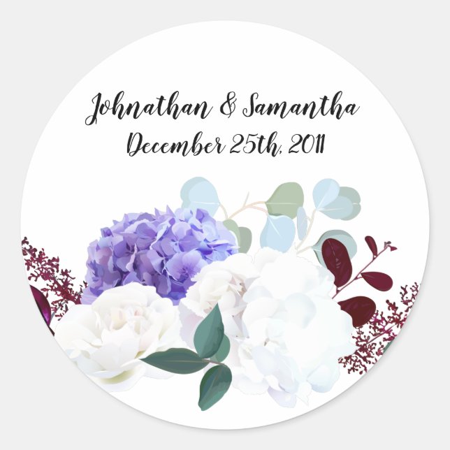 6 - 3" Bevorzugen Sie Stickers Lavender Hibiskus a (Vorderseite)