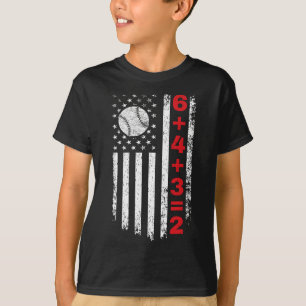 6+4+3=2 Doppeltes Spiel Verkaufe Mathe-Spieler Ame T-Shirt