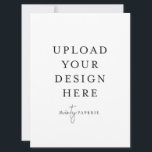 6,5" x 8,75" Einladung - Portrait<br><div class="desc">Passen Sie Ihre Karte in Templett an. Nachdem Sie die Bearbeitung abgeschlossen haben,  laden Sie Ihre Datei im JPG-Format herunter (vergessen Sie nicht,  die Blindoption zu aktivieren). Laden Sie Ihr Design hier hoch,  indem Sie auf den blauen Button "Personalisieren" klicken.</div>