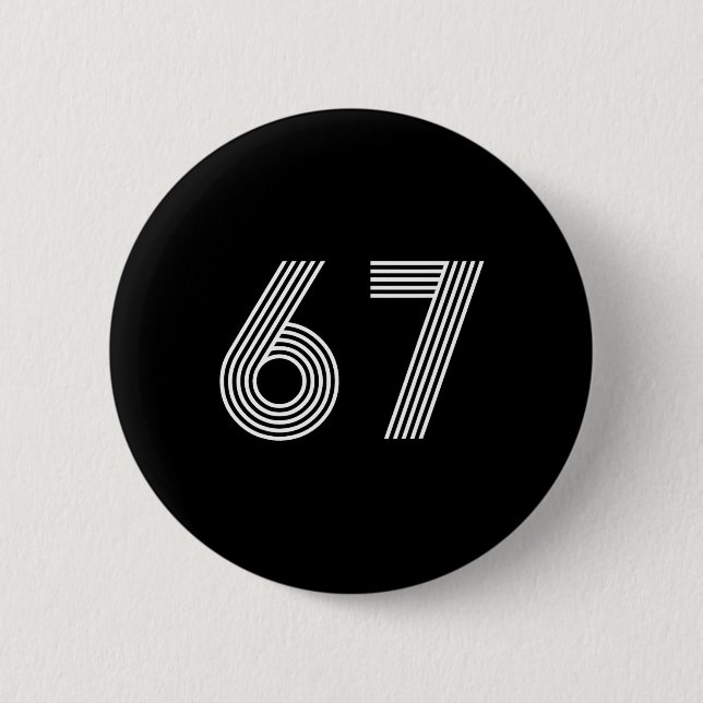6-67 Minimalist Design _2  Button (Vorderseite)