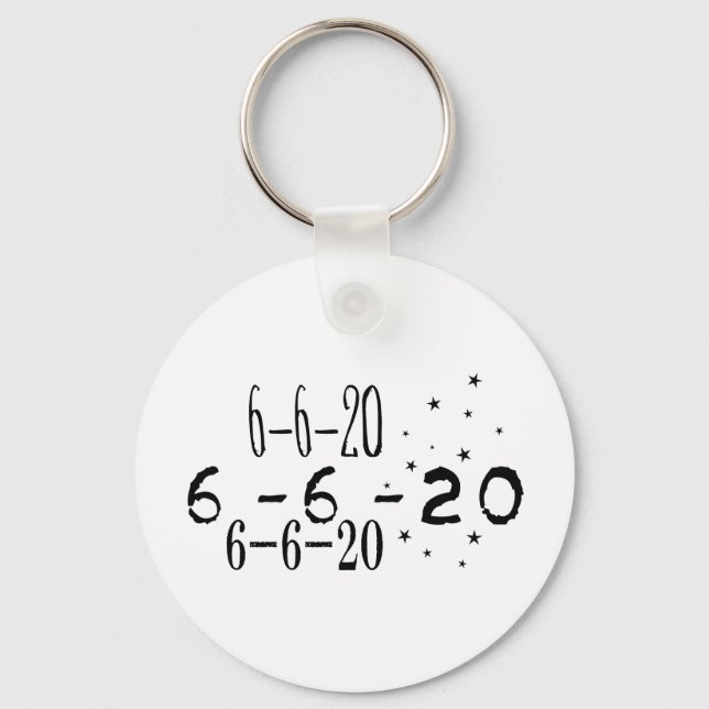 6-6-20 SCHLÜSSELANHÄNGER (Vorderseite)