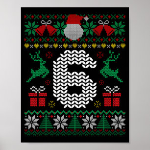 6 7 67 Meme Six Seven Lustiges Weihnachten Hässlic Poster