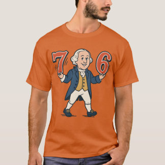 6-7 7-6 George Washington Shirt Six Seven American