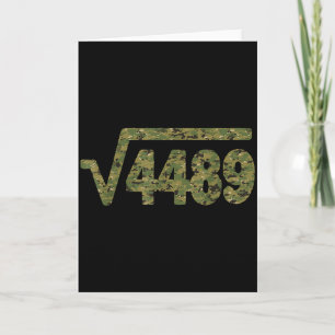6 7 Armee Muster Meme Quadratwurzel 4489 Slang Mat Karte