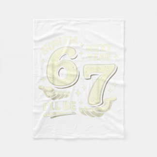 6 7 Birthday 6 Years Old Birthday Boy 67 Meme Kids Fleecedecke