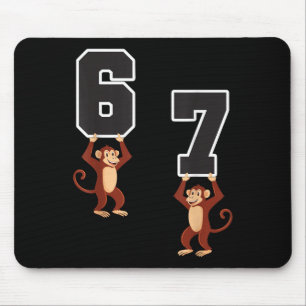 6 7 Funny Matching Teachers Halloween Kostümmonk Mousepad