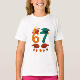 6 7 Geschenk zum Schulbeginn für Schüler  T-Shirt