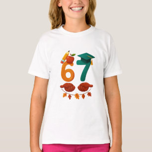 6 7 Geschenk zum Schulbeginn für Schüler T-Shirt