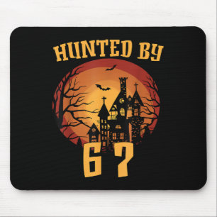 6 7 Halloween 67 Meme Six Seven Heimgesucht Gen Al Mousepad