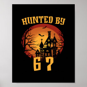 6 7 Halloween 67 Meme Six Seven Spuk Gen Alpha Poster