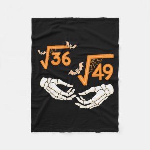 6 7 Halloween Mathe Quadratwurzel 67 Meme Gen Alph Fleecedecke