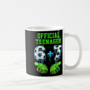 6+7 Jahre alte Jungen Teenager 13. Geburtstag Lust Kaffeetasse