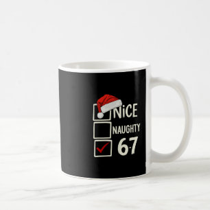 6-7 Kostüm Meme Nett Unartig 67 Weihnachten Gehirn Kaffeetasse