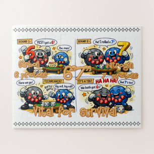 6’7” Lebenswichtig für das Überleben Chemie-Elemen Puzzle