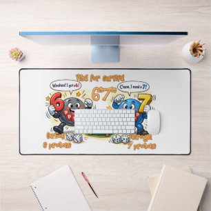 6’7” Lebenswichtige Chemie-Elemente Schreibtischunterlage