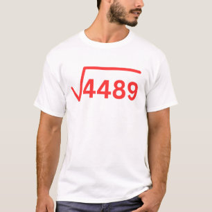 6 7 meme 4489 lustige Mathematik T-Shirt
