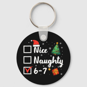 6-7 Meme Schön Unanständig 67 Weihnachten Lustig Schlüsselanhänger