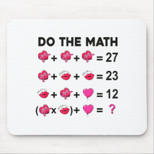 6 7 Meme Six Seven Rechne Mathelehrer Valentinstag Mousepad