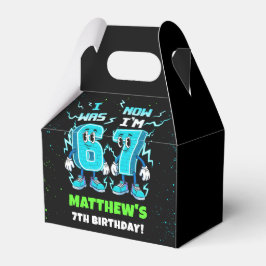 6 7 Meme Trend Six Seven Geburtstagsfeier Geschenkschachtel