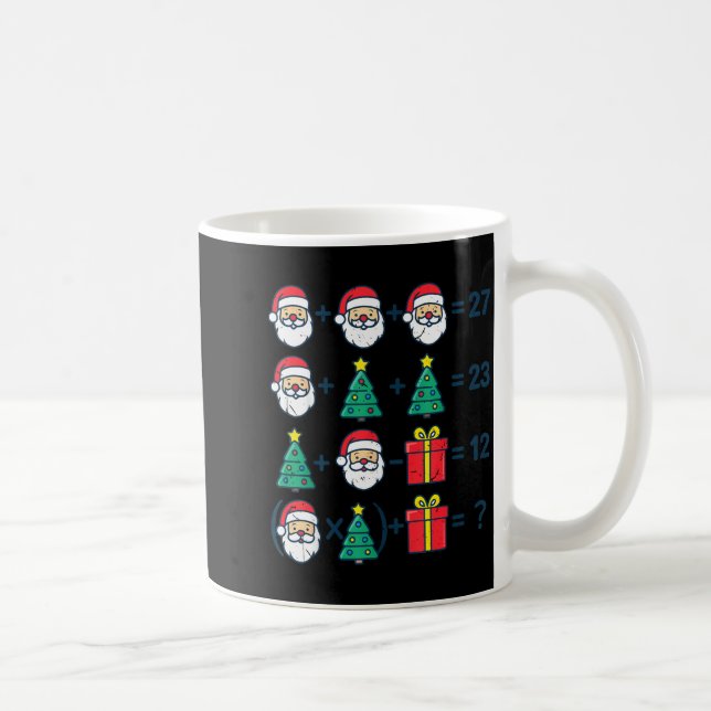 6 7 Order Operation Christmas Math Professor Costu Kaffeetasse (Rechts)