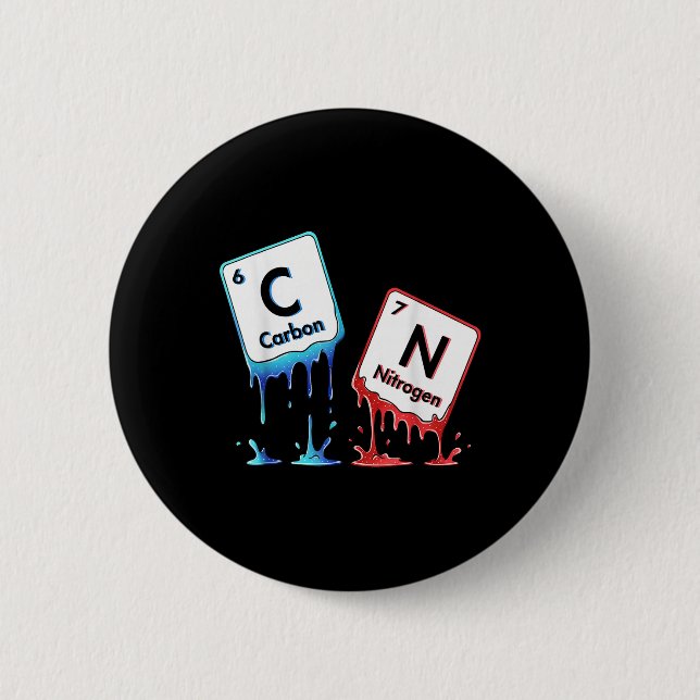 6 7 Periodic Table Meme Science Chemistry6 7 Perio Button (Vorderseite)