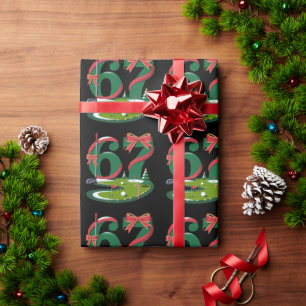 6 7 Sechs Sieben Golf Gen Z Alpha Meme Weihnachten Geschenkpapier